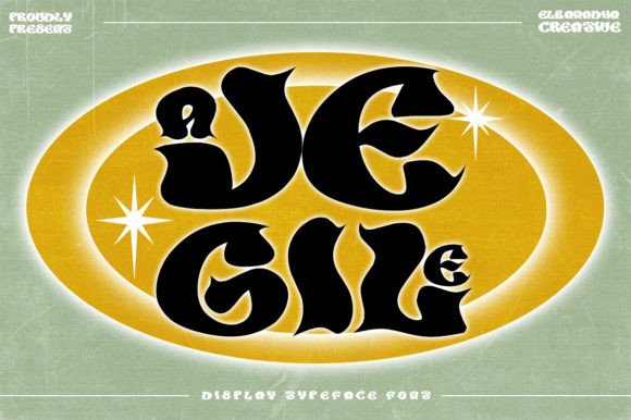 Ajegile: The Perfect Display Font for Handmade Brands