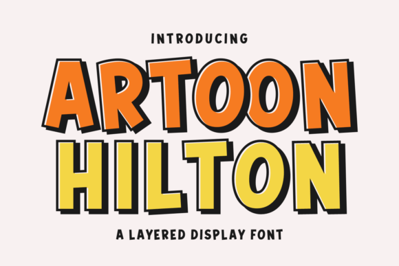 Artoon Hilton: A Bold Display Font for Business Branding
