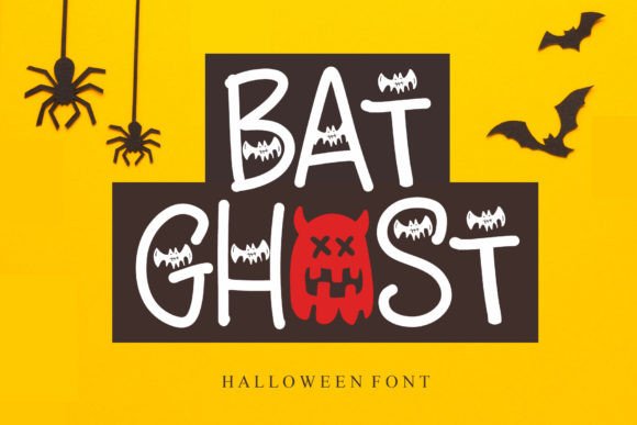 Bat Ghost Font Review: Spooky Display Type for Makers