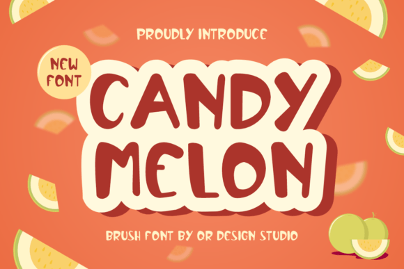 Candy Melon: The Bold Display Font for Viral Campaigns