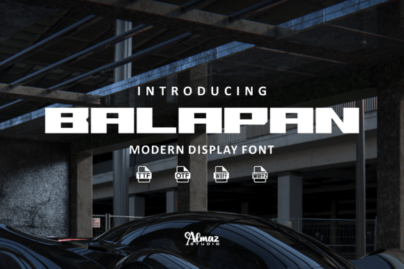 Creating Bold Headlines with the Balapan Display Typeface