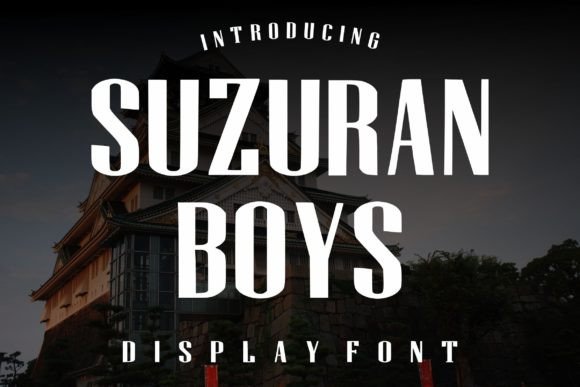 Designing Bold Brand Identities with Suzuran Boys Typeface