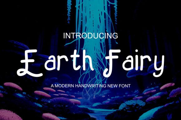 Earth Fairy: A Bubbly Display Font for Crafters