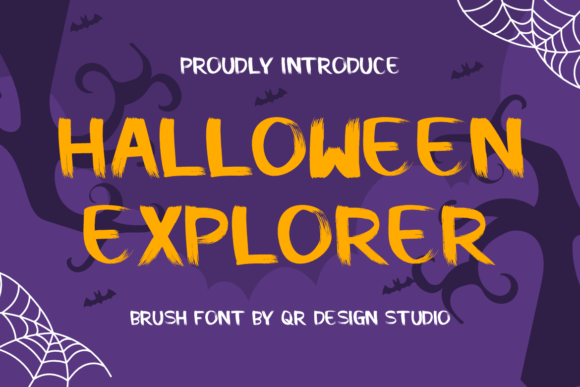 Halloween Explorer: A Handwritten Display Font for Branding