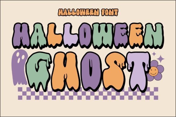 Halloween Ghost: A Cute Display Font for Editorial Joy