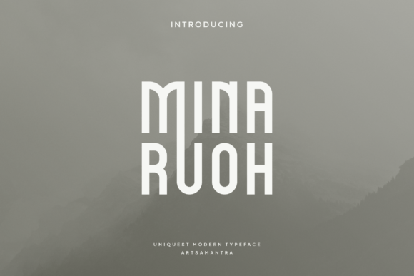 Minaruoh: The All-Caps Display Font for Bold Campaigns