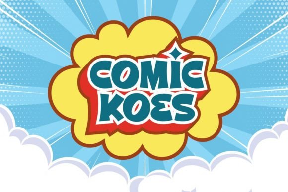 Reviewing Comic Koes: A Playful Display Font for Editors