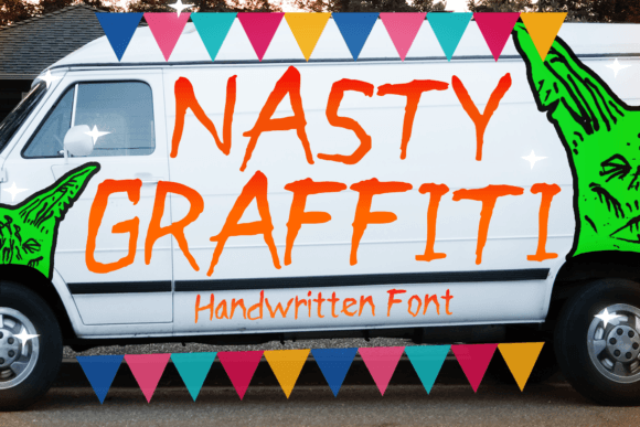 Reviewing Nasty Graffiti: A Bold Display Font for Edgy Brands