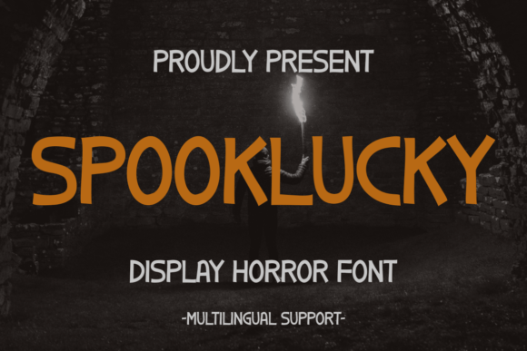 Spooklucky: The Perfect Display Font for Halloween Web Design