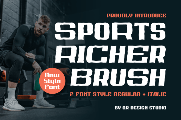 Sports Richer Brush: The Ultimate Bold Display Font
