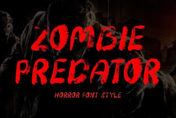 Zombie Predator Font Review: The Ultimate Horror Display Type
